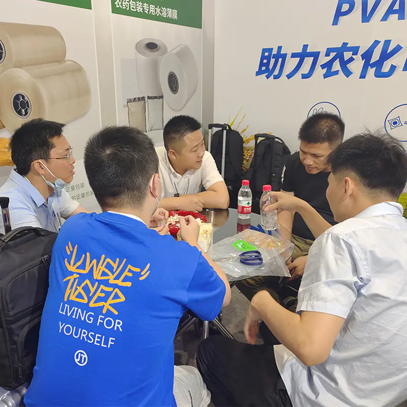 展会首日佛山博维环保产品一睹为快